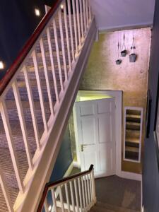 Georgian Bath House Hallway Stairs